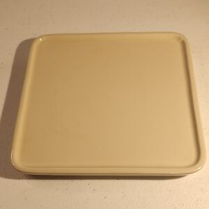 Longaberger Ivory Ceramic Trivet Dish Server